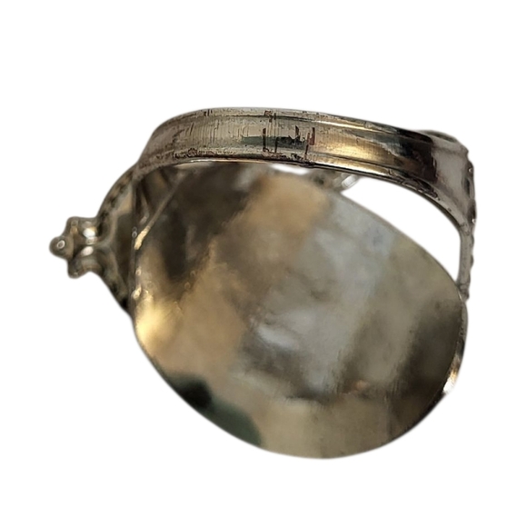 Washington DC US Capitol Spoon Ring – Silver Tone Adjustable Souvenir Jewelry - Picture 3 of 4